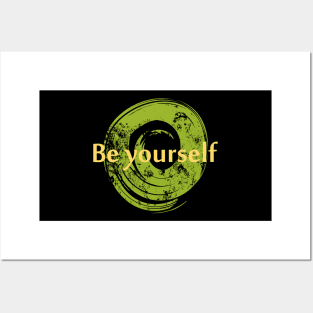 Be Yourself Posters and Art